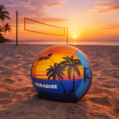 Pallone Beach Volley Paradise -  Misura 5 - Soft Touch in Cuoio Sintetico